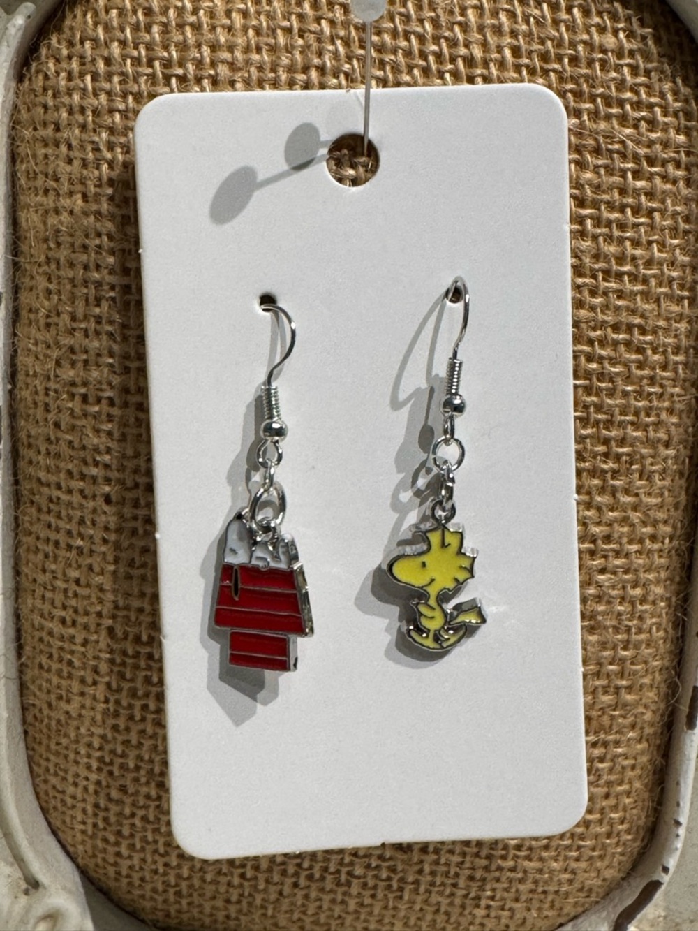 Peanuts Snoopy Charlie Brown Earrings - Picture 2 of 6